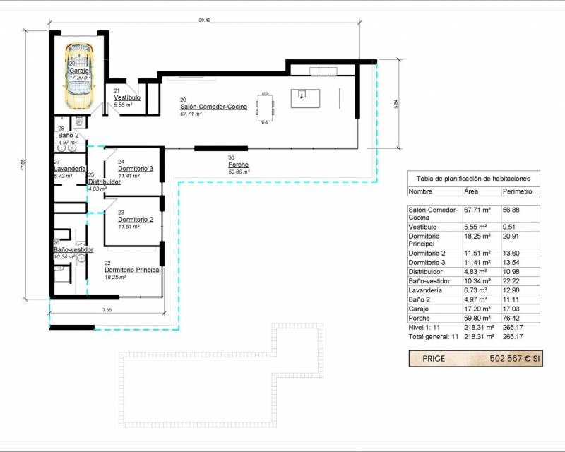 New Build - villa - Pinoso - Casas Pastor