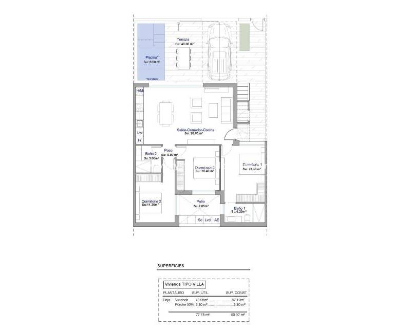 Neubau - Town house - Alhama De Murcia - Condado De Alhama