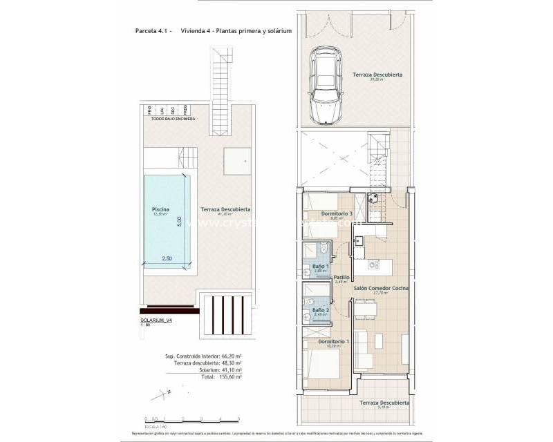 Nieuwbouw - Bungalow - San Miguel de Salinas - Urbanizaciones
