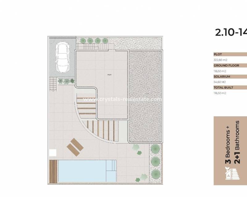 New Build - villa - Algorfa - La Finca Golf