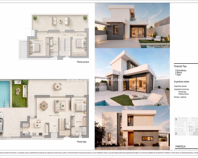 Neubau - villa - Pilar de la Horadada - pueblo