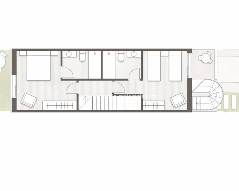 Nieuwbouw - Herenhuis - Pilar de la Horadada - pueblo