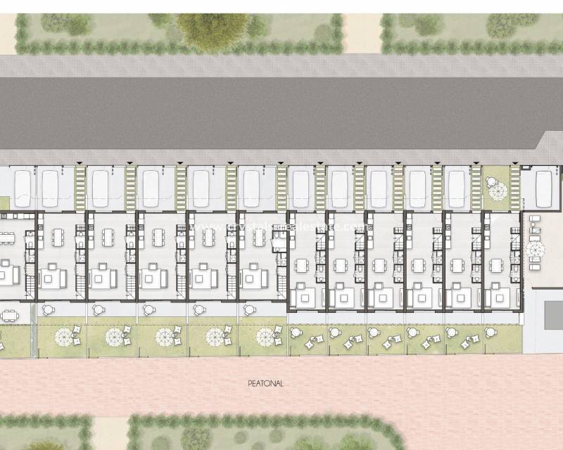 Nieuwbouw - Herenhuis - Pilar de la Horadada - pueblo