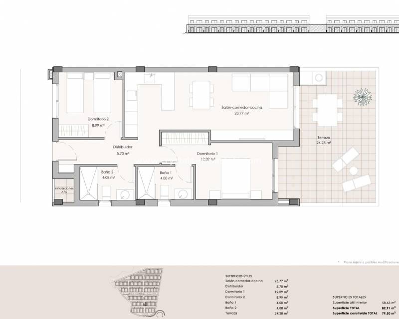 Nueva construcción  - Apartamento - Pulpi - Aguilón Golf